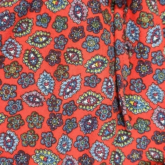 Boutique Boho Chic Red Paisley Sundress - Picture 5 of 6